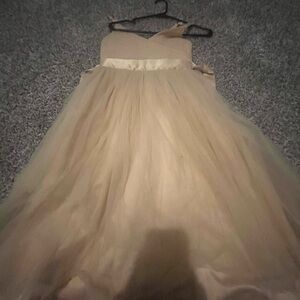 Elegant Cream Kids Dress